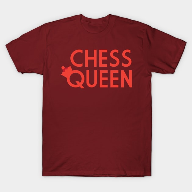 Chess Queen T-Shirt by lorocoart